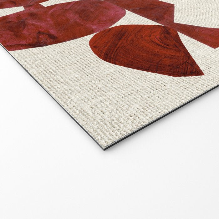 Crimson Diamond Welcome Mat Gallery Image 2