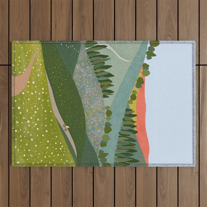 Enjoy the ride Outdoor Rug