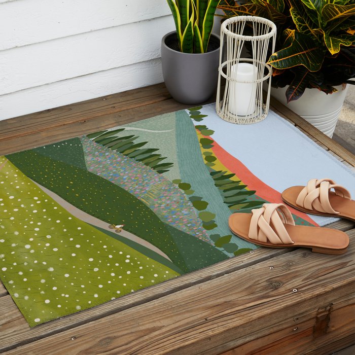 Enjoy the ride Outdoor Rug Gallery Image 2