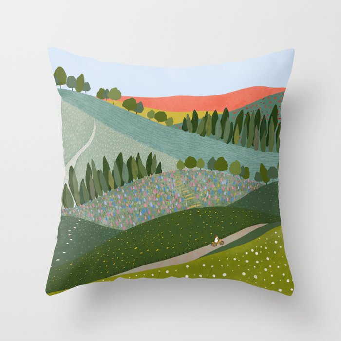 Enjoy the ride Throw Pillow Gallery Image 6