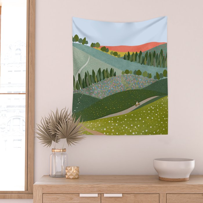 Enjoy the ride Wall Tapestry Gallery Image 2