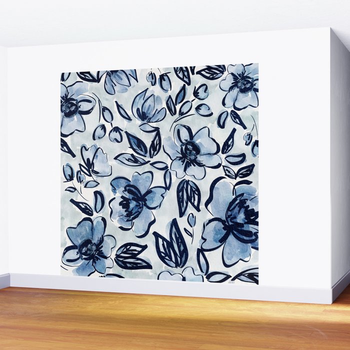 Southern Bell Florals Wall Mural Gallery Image 2
