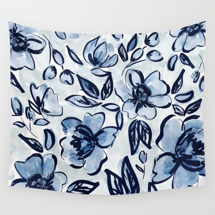 Southern Bell Florals Wall Tapestry Gallery Image 4