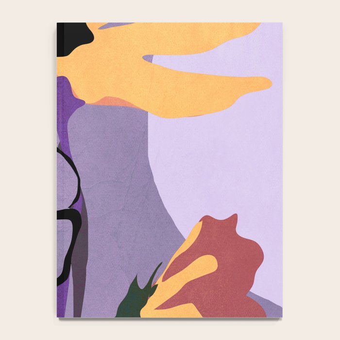 Modern Abstract Art Flowers 16 Notebook Gallery Image 4