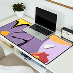 Modern Abstract Art Flowers 16 Desk Mat Gallery Image 2
