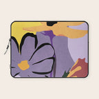 Modern Abstract Art Flowers 16 Laptop Sleeve Gallery Image 1