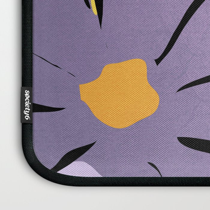 Modern Abstract Art Flowers 16 Laptop Sleeve Gallery Image 3