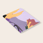 Modern Abstract Art Flowers 16 Notebook Gallery Image 2