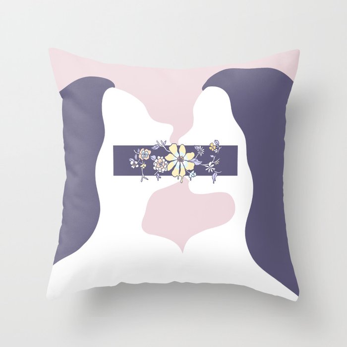 Encumbered Exploration of Existence (Unspoken Propensity) Throw Pillow Gallery Image 6