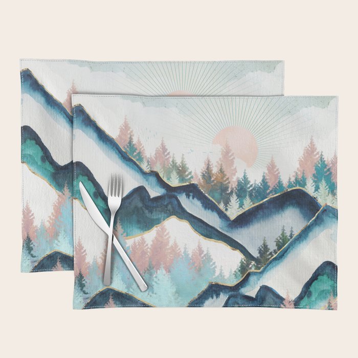 Winter Forest Placemat Gallery Image 1