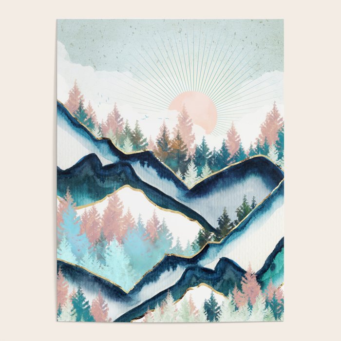Winter Forest Poster Gallery Image 1
