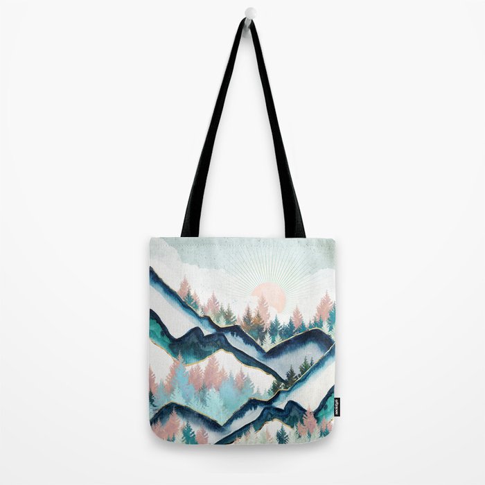 Winter Forest Tote Bag Gallery Image 2