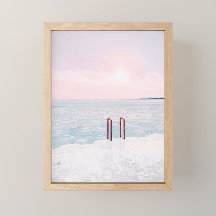 Lake Michigan Sunrise, Chicago Mini Art Print