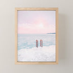 Lake Michigan Sunrise, Chicago Mini Art Print Gallery Image 1