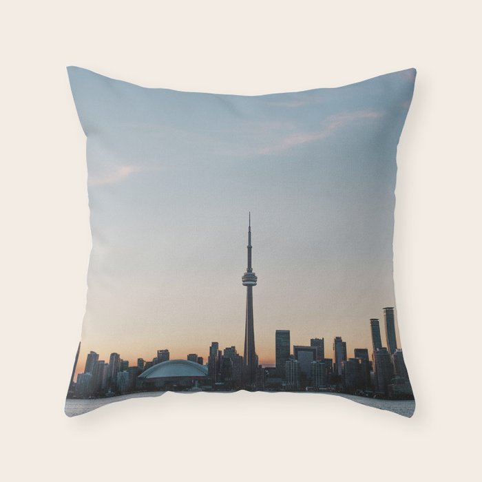 Toronto, Canada Throw Pillow Gallery Image 6