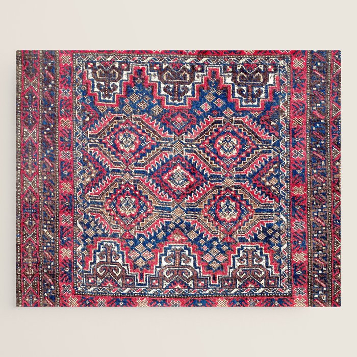 Baluch Khorasan Northeast Persian Bag Face Print Jigsaw Puzzle Gallery Image 1
