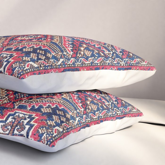 Baluch Khorasan Northeast Persian Bag Face Print Pillow Sham Gallery Image 3