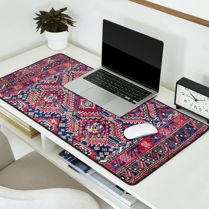 Baluch Khorasan Northeast Persian Bag Face Print Desk Mat Gallery Image 2