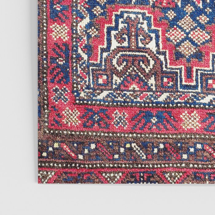Baluch Khorasan Northeast Persian Bag Face Print Poster Gallery Image 3