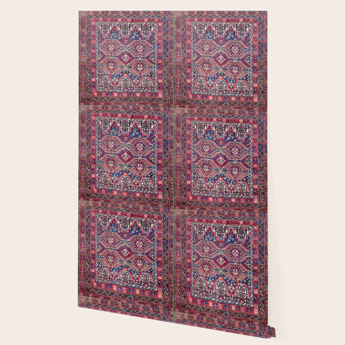 Baluch Khorasan Northeast Persian Bag Face Print Wallpaper Gallery Image 2