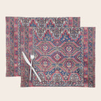 Baluch Khorasan Northeast Persian Bag Face Print Placemat Gallery Image 1
