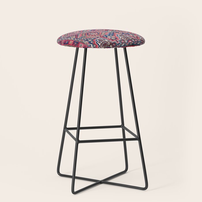 Baluch Khorasan Northeast Persian Bag Face Print Stool Gallery Image 1