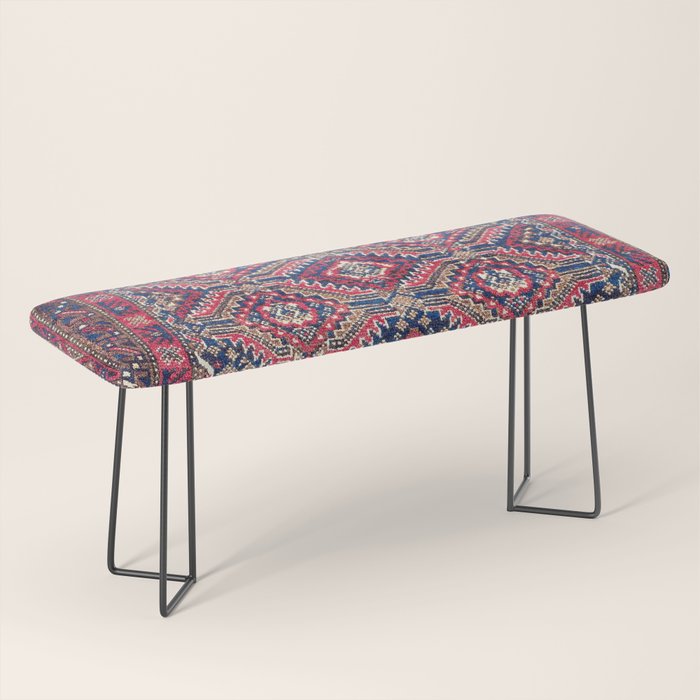 Baluch Khorasan Northeast Persian Bag Face Print Bench Gallery Image 1