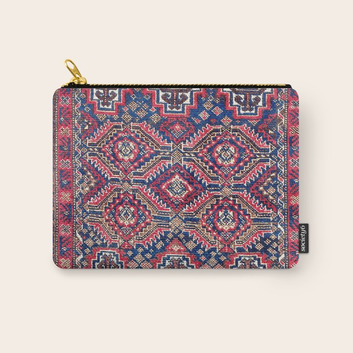 Baluch Khorasan Northeast Persian Bag Face Print Carry All Pouch Gallery Image 1