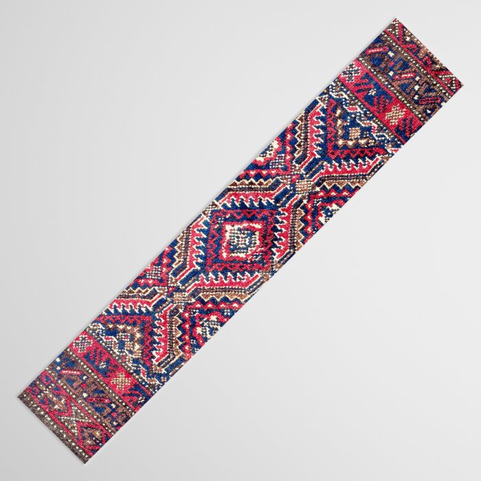 Baluch Khorasan Northeast Persian Bag Face Print Table Runner Gallery Image 3