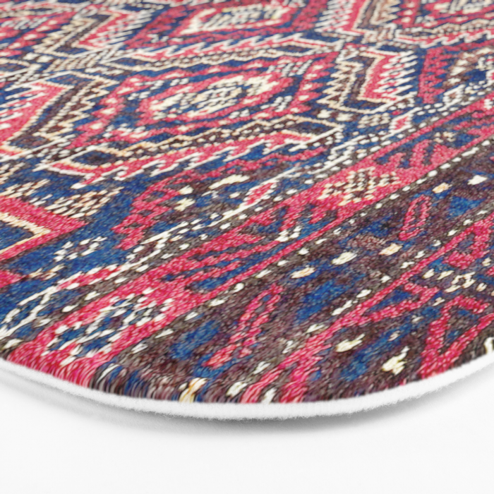 Baluch Khorasan Northeast Persian Bag Face Print Bath Mat Gallery Image 3