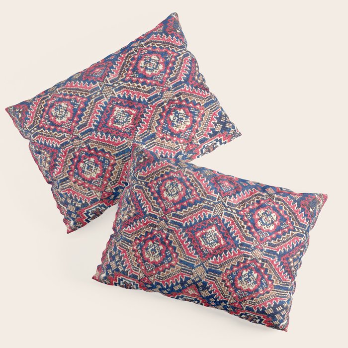 Baluch Khorasan Northeast Persian Bag Face Print Pillow Sham Gallery Image 3
