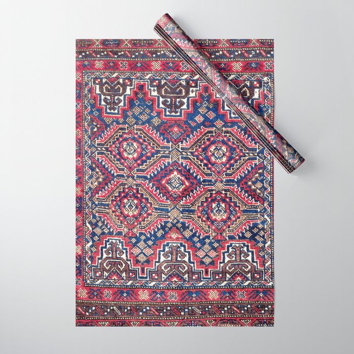 Baluch Khorasan Northeast Persian Bag Face Print Wrapping Paper Gallery Image 1