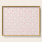 Wild Dotted Florals - Abstract Pattern Coordinate Serving Tray Gallery Image 1