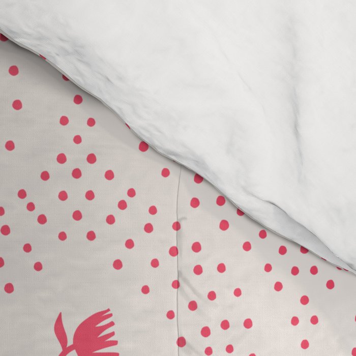 Wild Dotted Florals - Abstract Pattern Coordinate Comforter Gallery Image 4