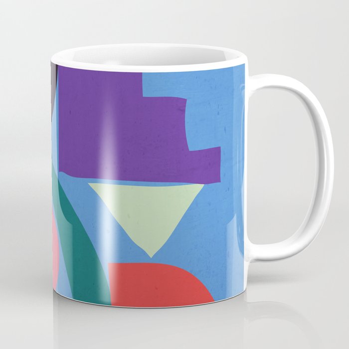 Abstract Shapes Modern Art 3 Coffee Mug Gallery Image 1