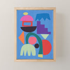 Abstract Shapes Modern Art 3 Mini Art Print Gallery Image 1