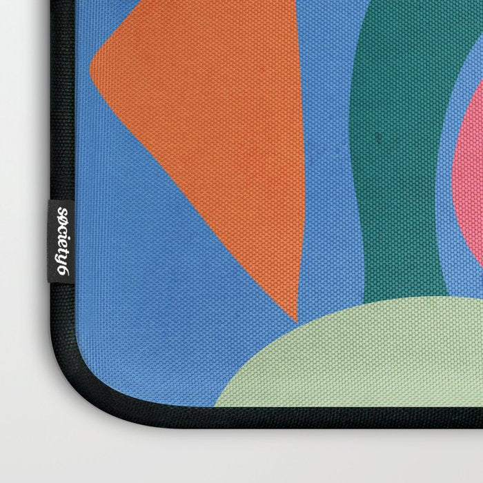 Abstract Shapes Modern Art 3 Laptop Sleeve Gallery Image 3