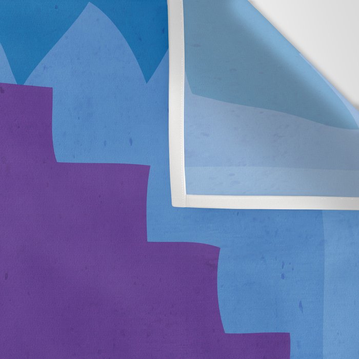 Abstract Shapes Modern Art 3 Wall Tapestry Gallery Image 3