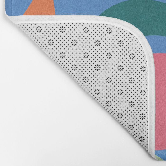 Abstract Shapes Modern Art 3 Bath Mat Gallery Image 2