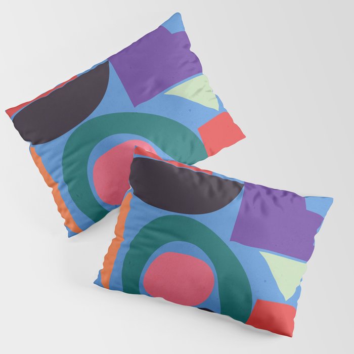 Abstract Shapes Modern Art 3 Pillow Sham Gallery Image 3