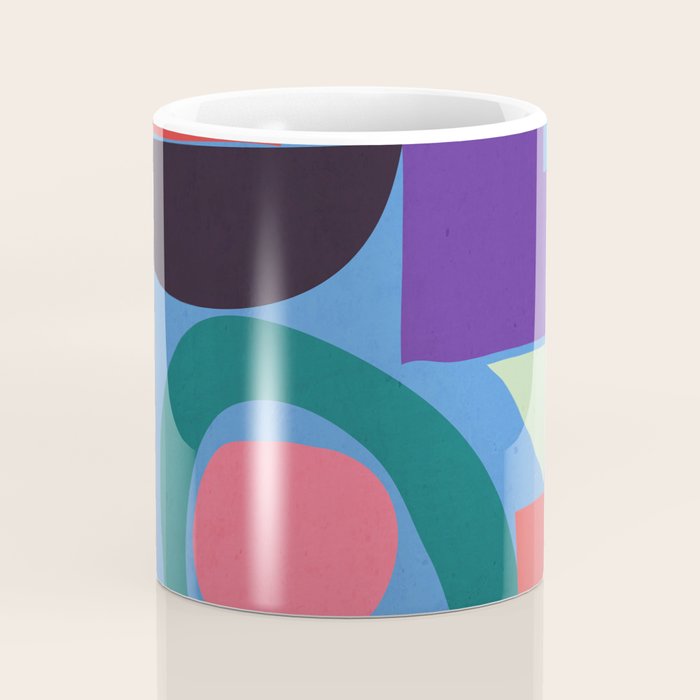 Abstract Shapes Modern Art 3 Coffee Mug Gallery Image 4