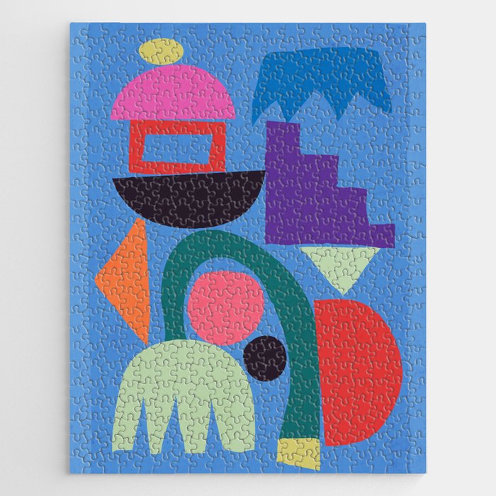 Abstract Shapes Modern Art 3 Jigsaw Puzzle Gallery Image 1