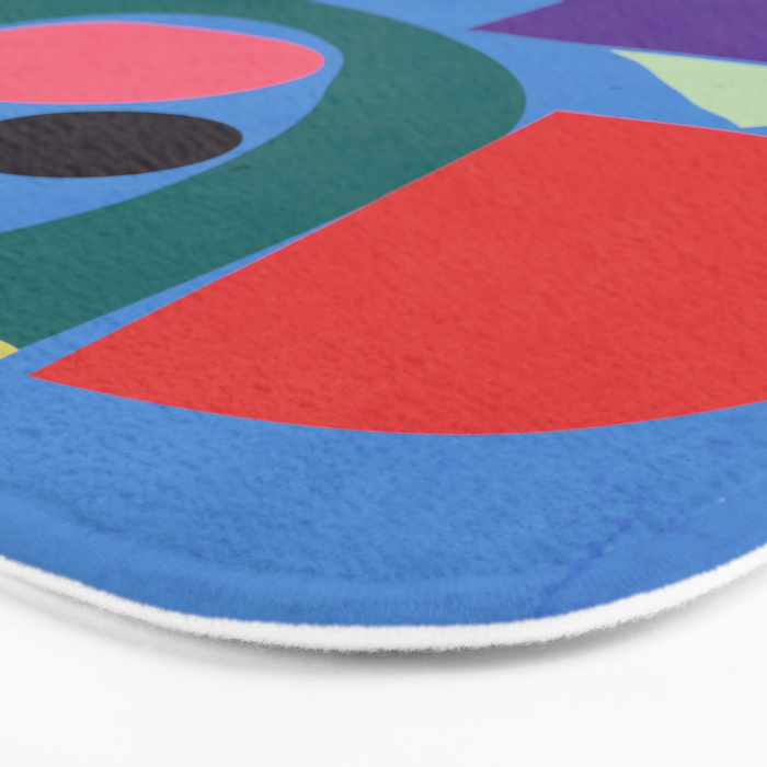 Abstract Shapes Modern Art 3 Bath Mat Gallery Image 3