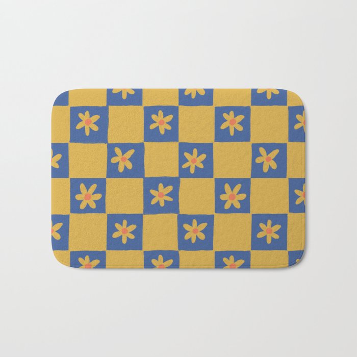 Checkerboard Bath Mat Gallery Image 1