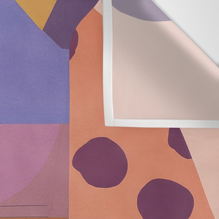 Abstract Leopard Portrait Wall Tapestry Gallery Image 3
