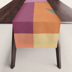 Abstract Leopard Portrait Table Runner Gallery Image 1