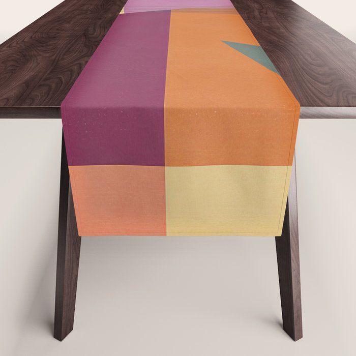 Abstract Leopard Portrait Table Runner Gallery Image 1