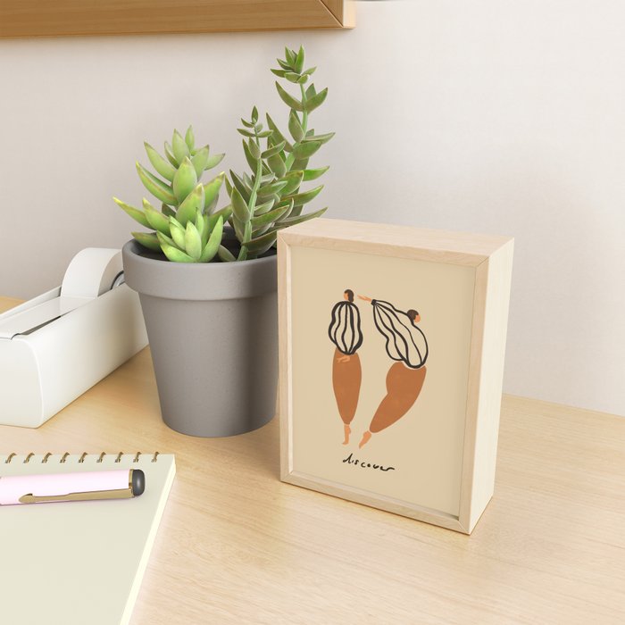 D for Discover Mini Art Print Gallery Image 2