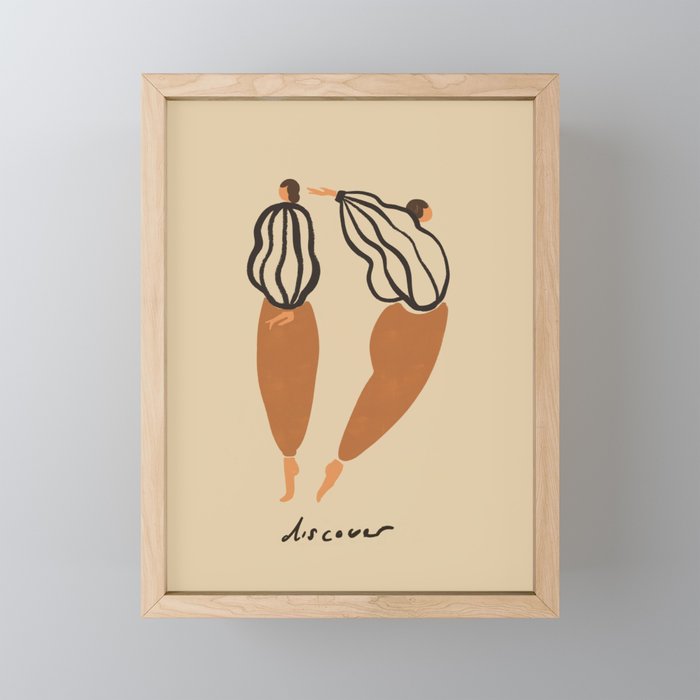 D for Discover Mini Art Print Gallery Image 1