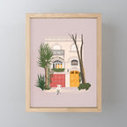 Mexico City Afternoon (2022 version) Mini Art Print Gallery Image 1